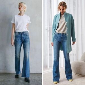 CQY The Bliss Bootcut Jeans in Thoughtful